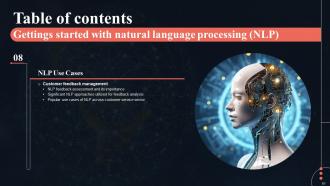 Gettings Started With Natural Language Processing NLP Powerpoint Presentation Slides AI CD V Ideas Content Ready