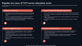 Gettings Started With Natural Language Processing NLP Powerpoint Presentation Slides AI CD V Colorful Content Ready