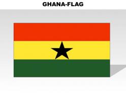 Ghana country powerpoint flags