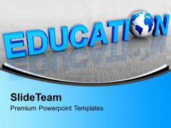 Global education word future powerpoint templates ppt themes and graphics 0113