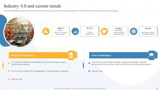 Global IoT in Manufacturing Market Outlook and Opportunities powerpoint presentation slides