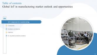 Global IoT in Manufacturing Market Outlook and Opportunities powerpoint presentation slides