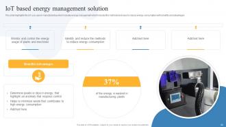 Global IoT in Manufacturing Market Outlook and Opportunities powerpoint presentation slides