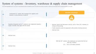 Global IoT in Manufacturing Market Outlook and Opportunities powerpoint presentation slides