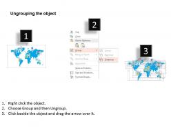 Global world map with financial success analysis ppt presentation slides