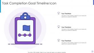 Goal timeline powerpoint ppt template bundles