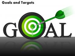 Goals and targets powerpoint slides