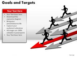 Goals and targets powerpoint slides