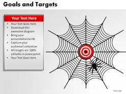 Goals and targets powerpoint slides