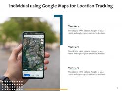 Google Maps Individual Location Navigating Destination Executive Promoting