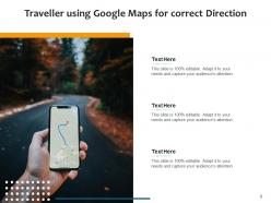 Google Maps Individual Location Navigating Destination Executive Promoting