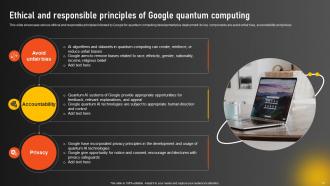 Google Quantum Computer Unleashing The Power Of Advanced Computing AI CD Engaging Attractive