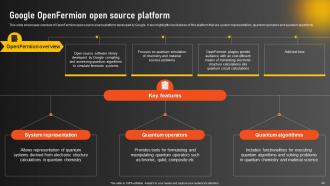 Google Quantum Computer Unleashing The Power Of Advanced Computing AI CD Unique Graphical