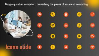 Google Quantum Computer Unleashing The Power Of Advanced Computing AI CD Visual Graphical