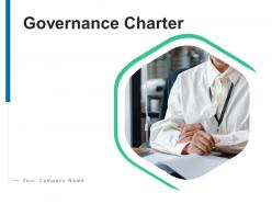 Governance charter team members timeline target business case