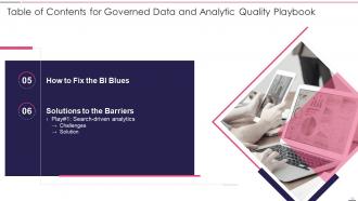 Governed Data And Analytic Quality Playbook Powerpoint Presentation Slides