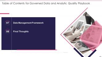 Governed Data And Analytic Quality Playbook Powerpoint Presentation Slides