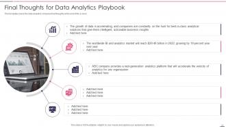 Governed Data And Analytic Quality Playbook Powerpoint Presentation Slides