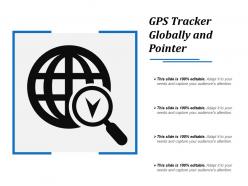 Gps tracker globally and pointer