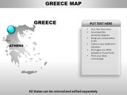 Greece country powerpoint maps