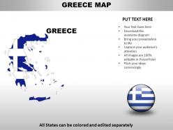 Greece country powerpoint maps