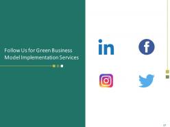 Green Business Model Implementation Proposal Powerpoint Presentation Slides