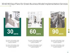 Green Business Model Implementation Proposal Powerpoint Presentation Slides