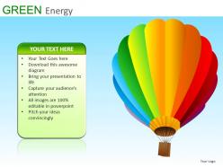 Green energy powerpoint presentation slides db