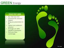 Green energy powerpoint presentation slides db