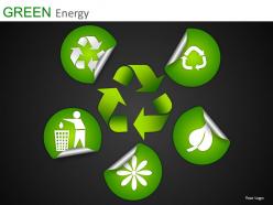 Green energy powerpoint presentation slides db