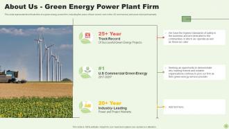 Green Energy Resources Powerpoint Presentation Slides