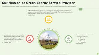 Green Energy Resources Powerpoint Presentation Slides