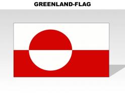 Greenland country powerpoint flags