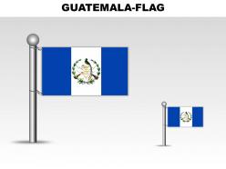 Guatemala country powerpoint flags