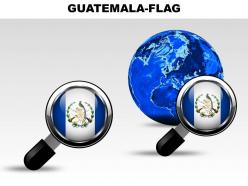 Guatemala country powerpoint flags