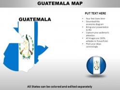 Guatemala country powerpoint maps