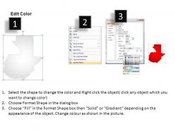 Guatemala country powerpoint maps