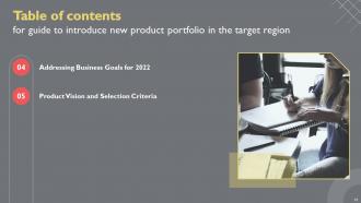 Guide To Introduce New Product Portfolio In The Target Region Powerpoint Presentation Slides