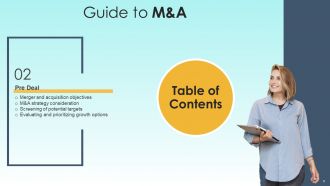 Guide To M And A Powerpoint Presentation Slides