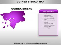 Guinea bissau country powerpoint maps