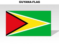 Guyana country powerpoint flags