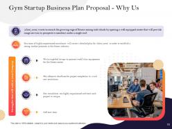 Gym startup business plan proposal powerpoint presentation slides