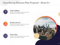 Gym startup business plan proposal powerpoint presentation slides