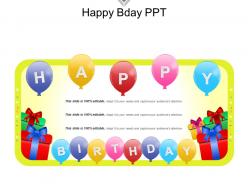 Happy bday ppt