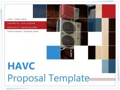 HAVC Proposal Template Powerpoint Presentation Slides