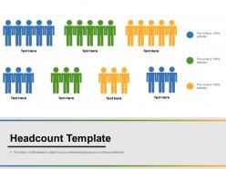 Headcount template