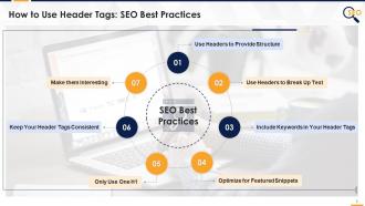 Header Tags And Usability In SEO Edu Ppt