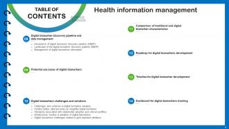 Health Information Management Powerpoint Presentation Slides Informative Ideas