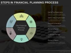 Helping clients develop a household budget powerpoint presentation slides