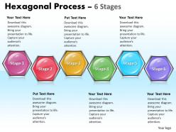 Hexagonal process 6 stages 1